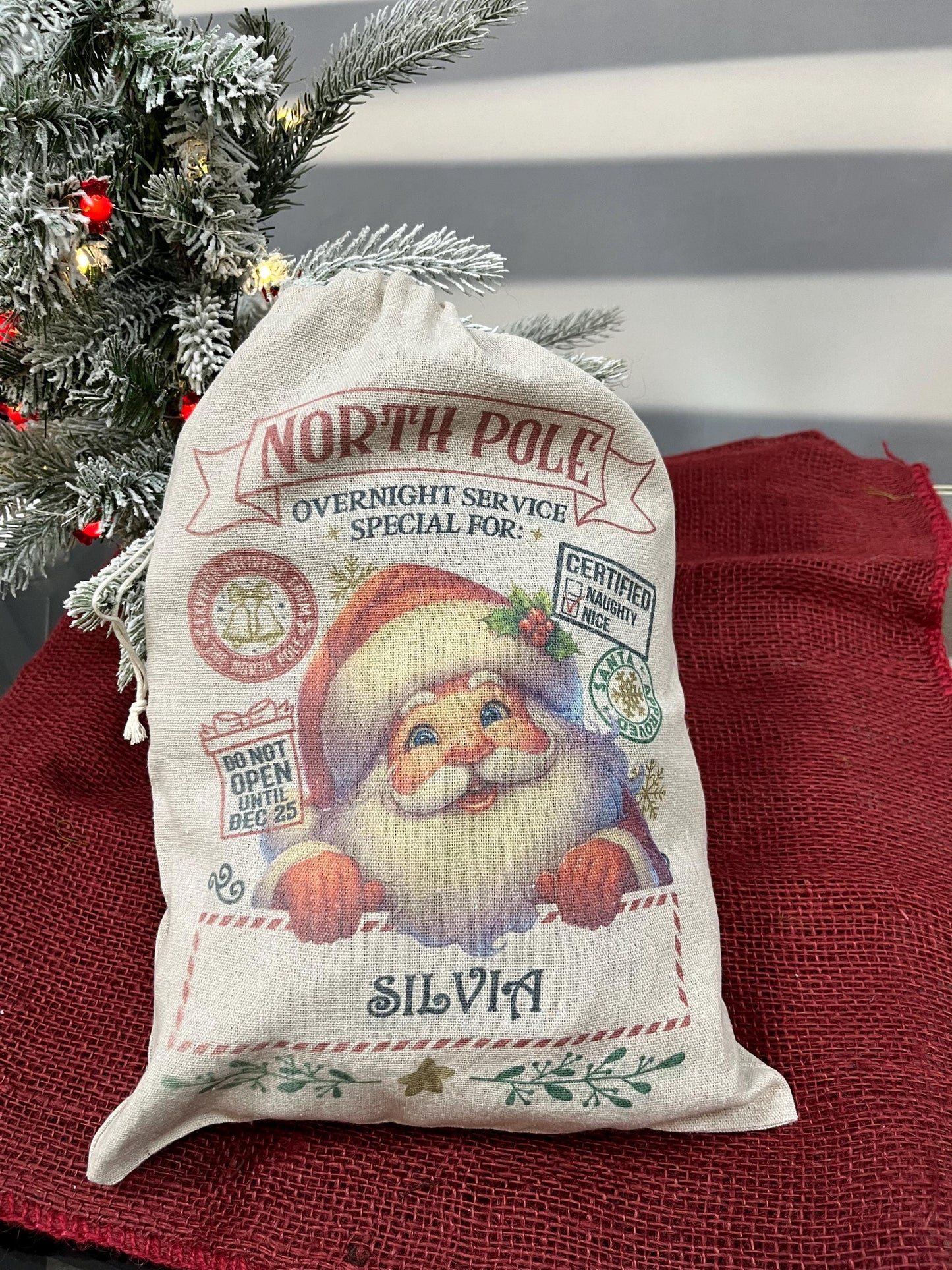 Sacco Natalizio Personalizzato