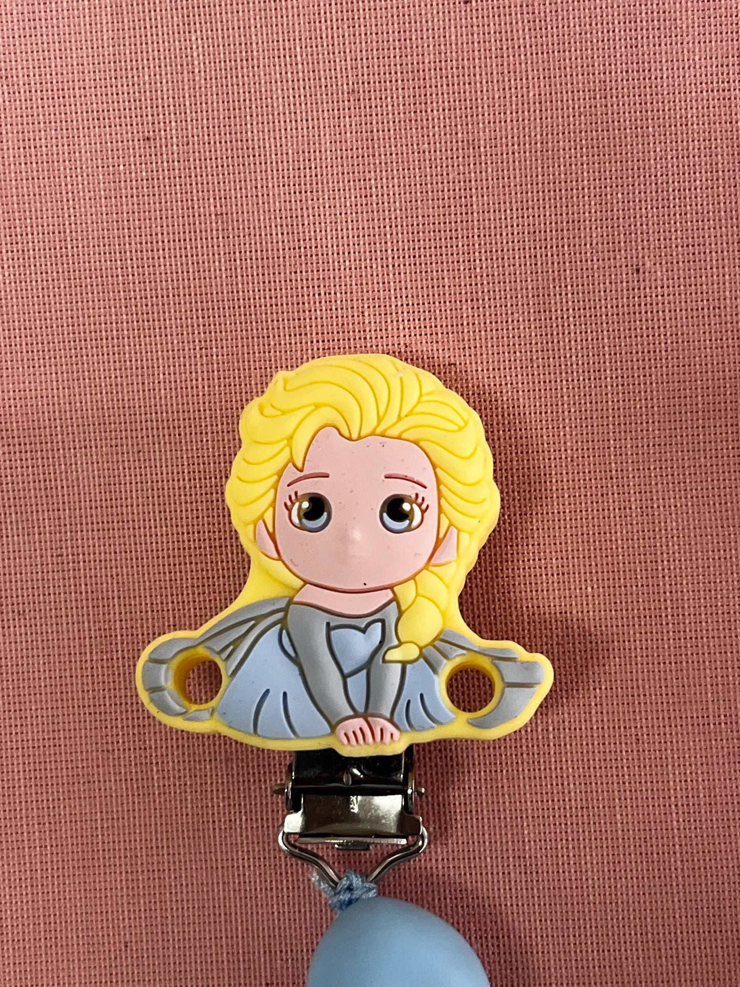 Catenella Portaciuccio Elsa Frozen personalizzata con Nome