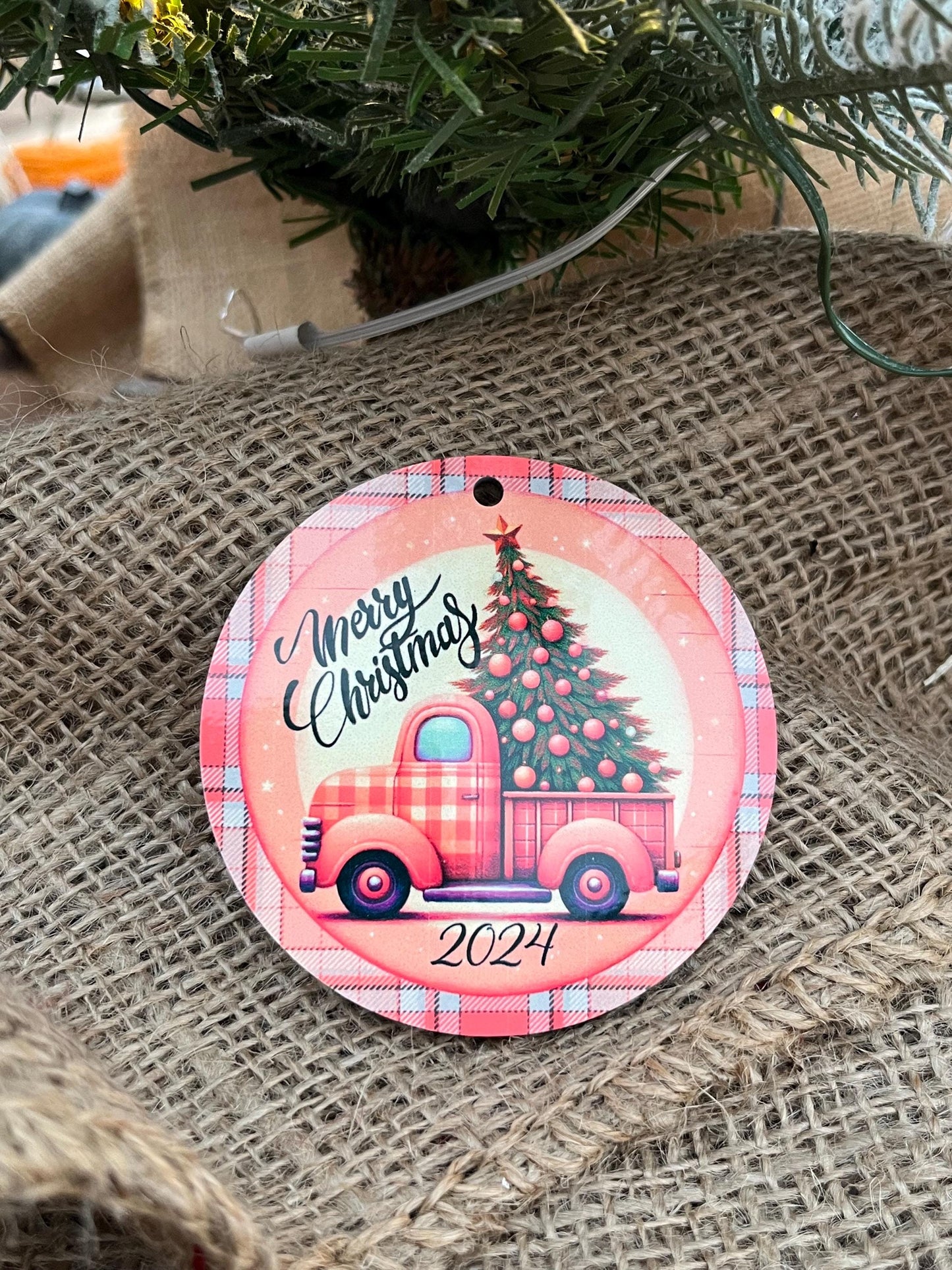 Ornamento Natalizio Stampato su entrambi i lati o su un solo lato