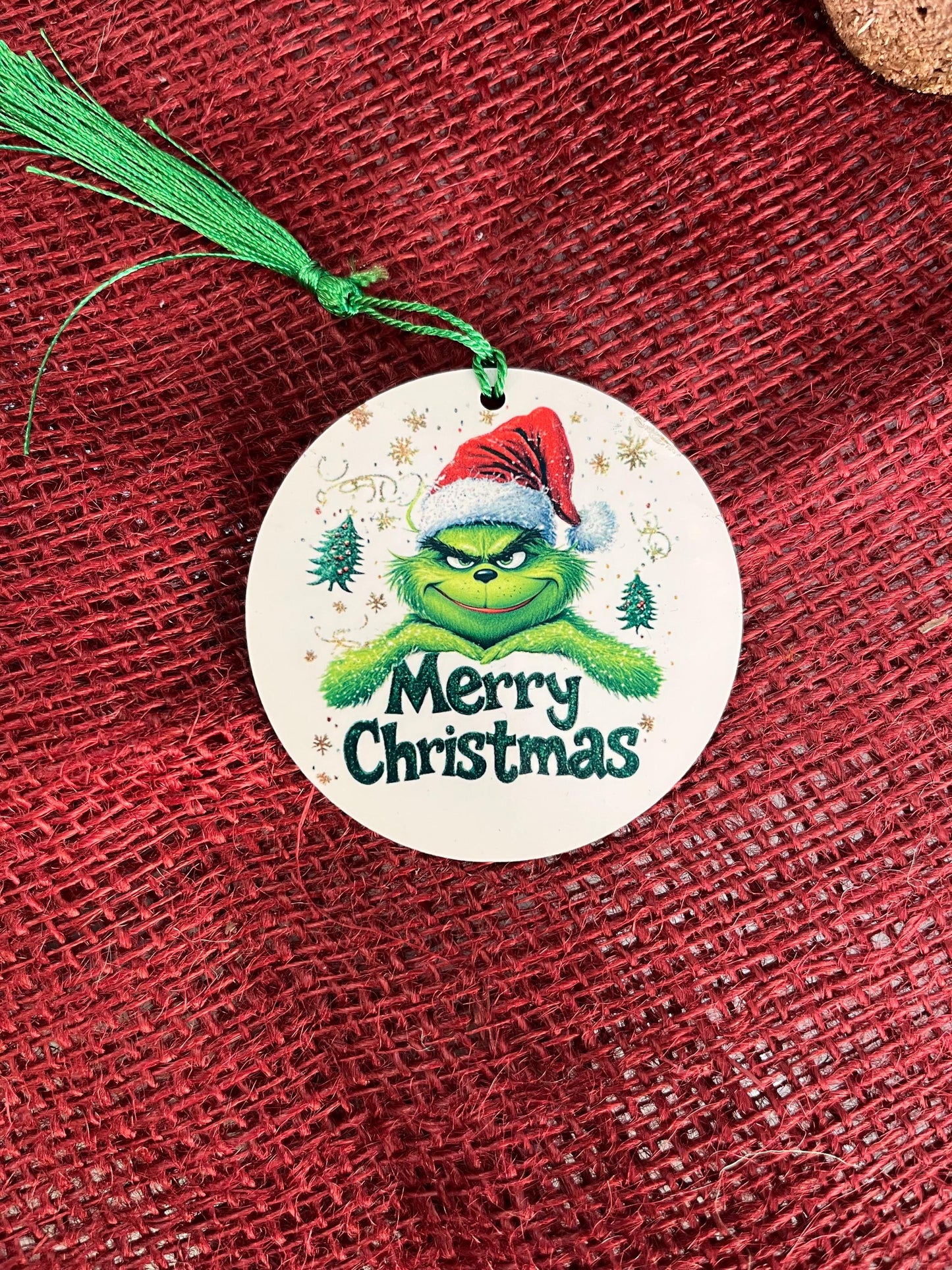 Ornamento Natalizio Stampato su entrambi i lati o su un solo lato
