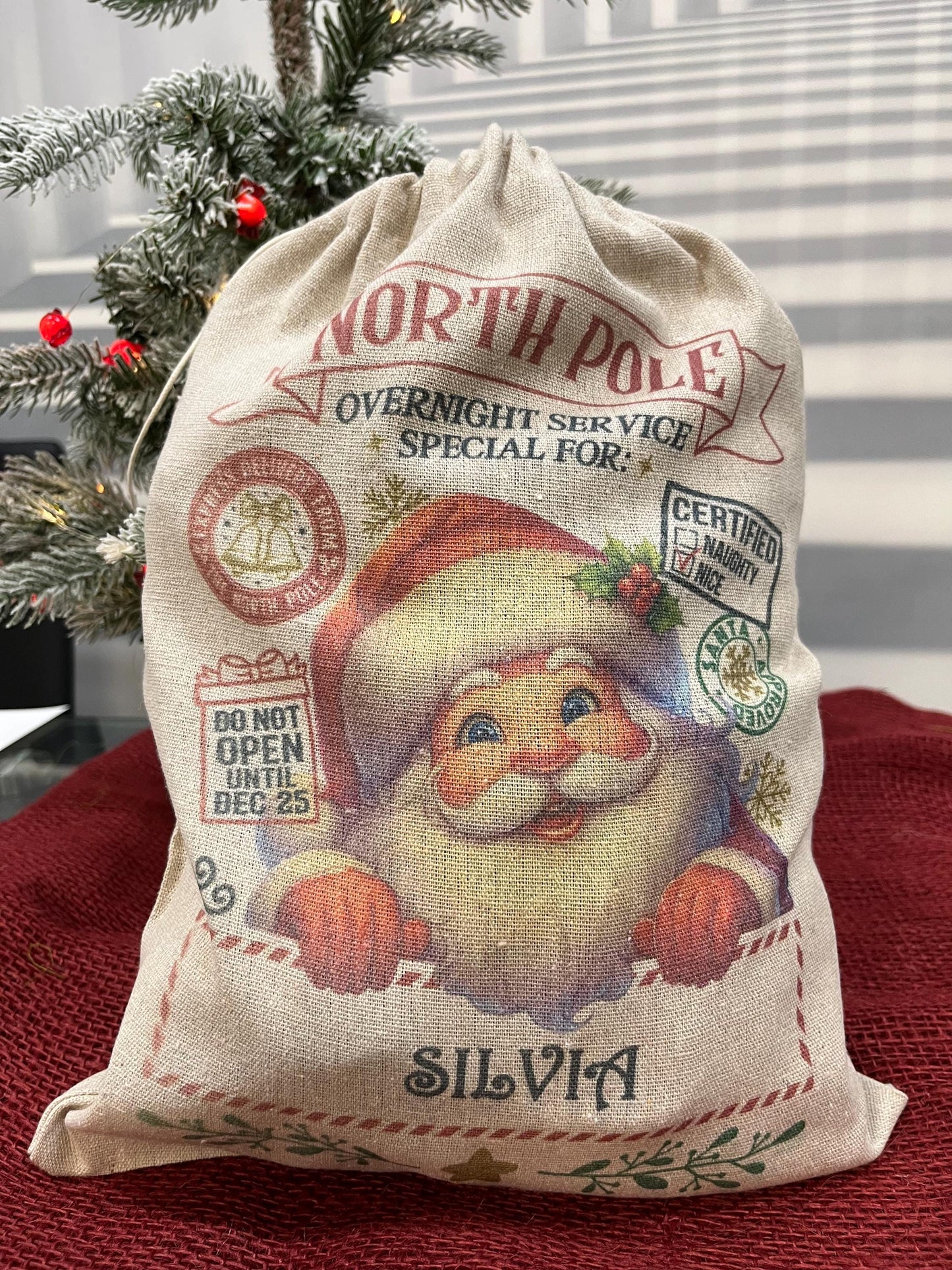 Sacco Natalizio Personalizzato