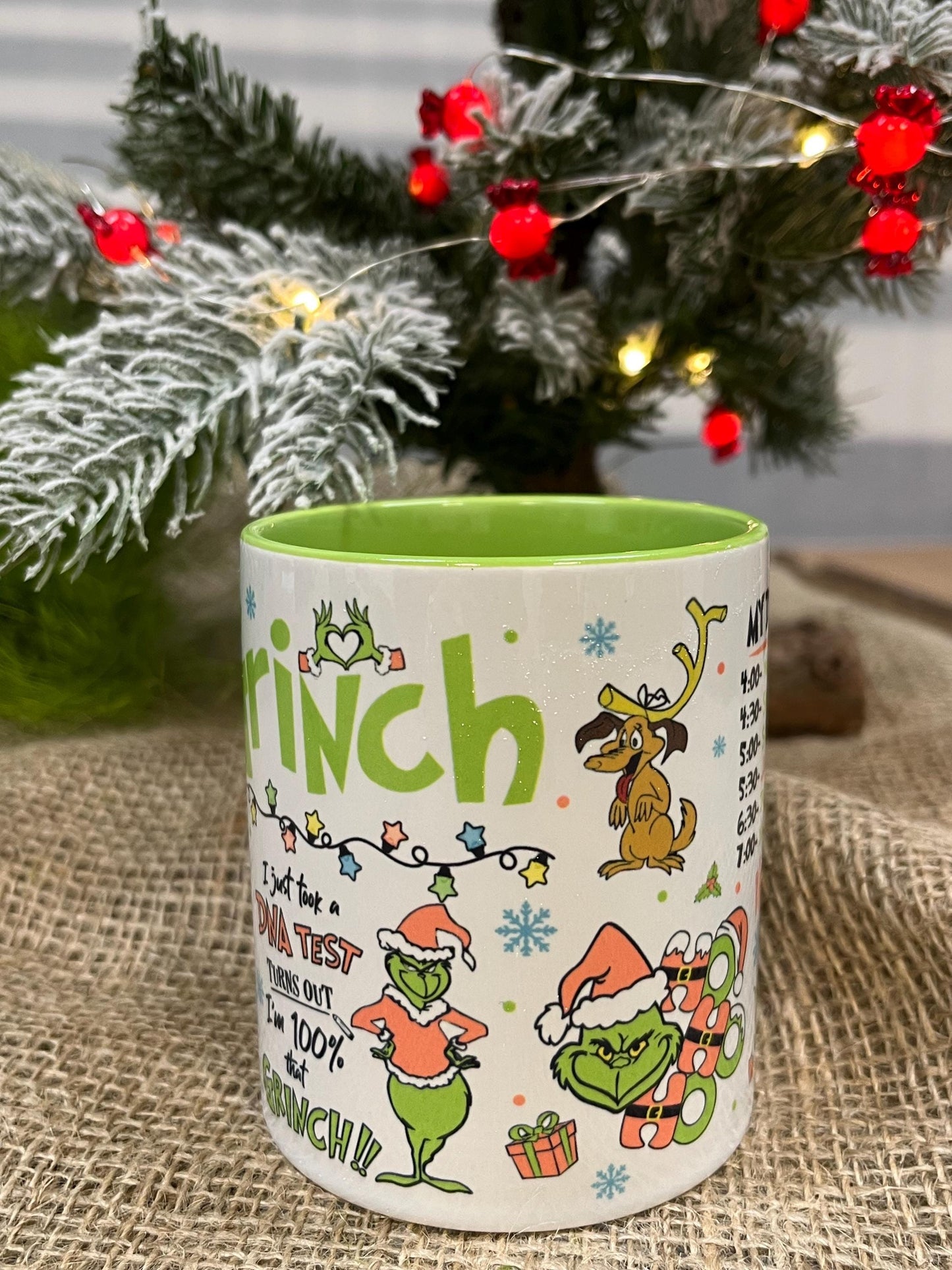 Tazza -Mug in ceramica Grinch Natalizio