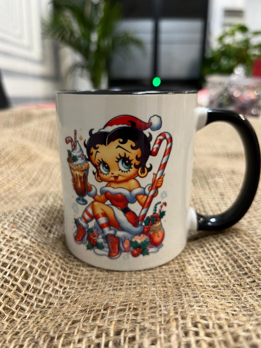 Tazza in ceramica -Betty Boop Natalizia