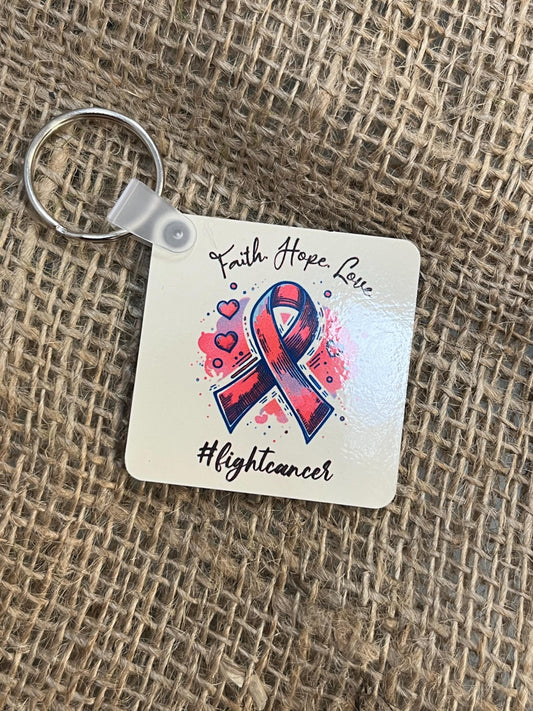 Portachiavi Prevenzione e Ricerca- Stampa su un lato o entrambi i lati