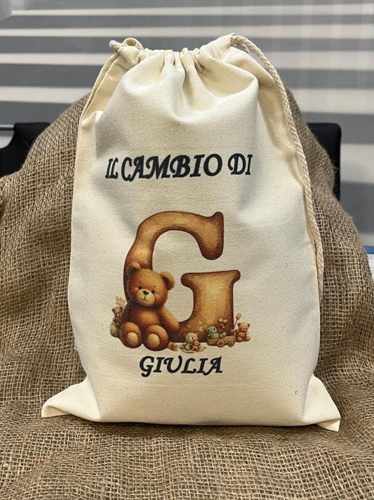 Sacco Cambio Bebè personalizzato