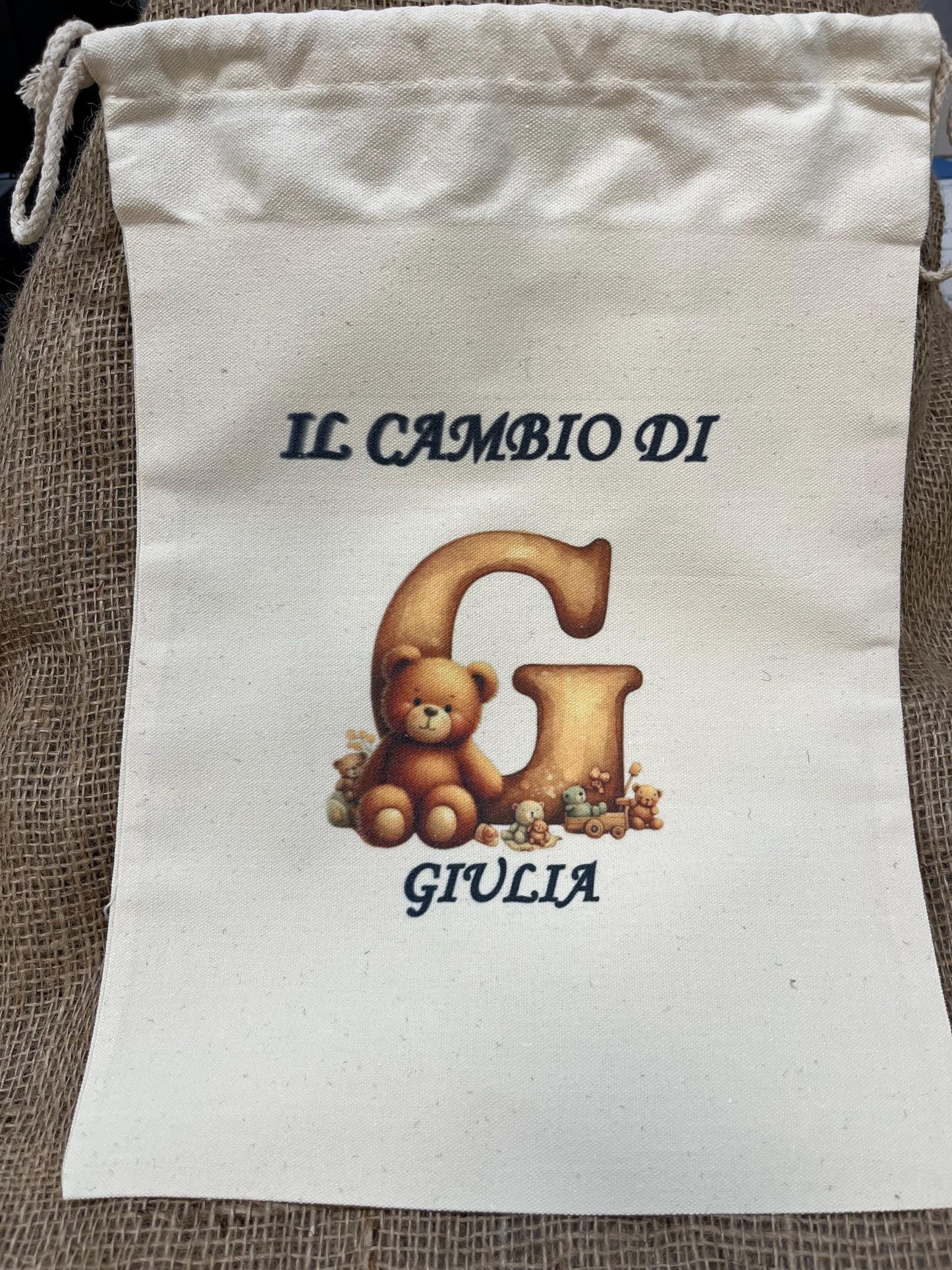 Sacco Cambio Bebè personalizzato