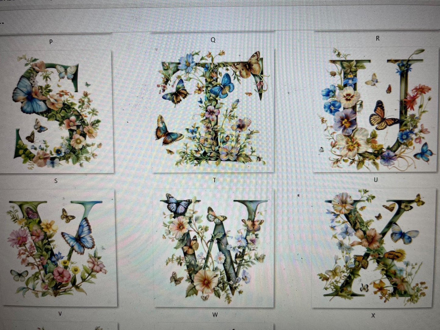 Tazza Personalizzata-Lettera dell'Alfabeto e Nome-Tazza Primavera -Mug personalizzata