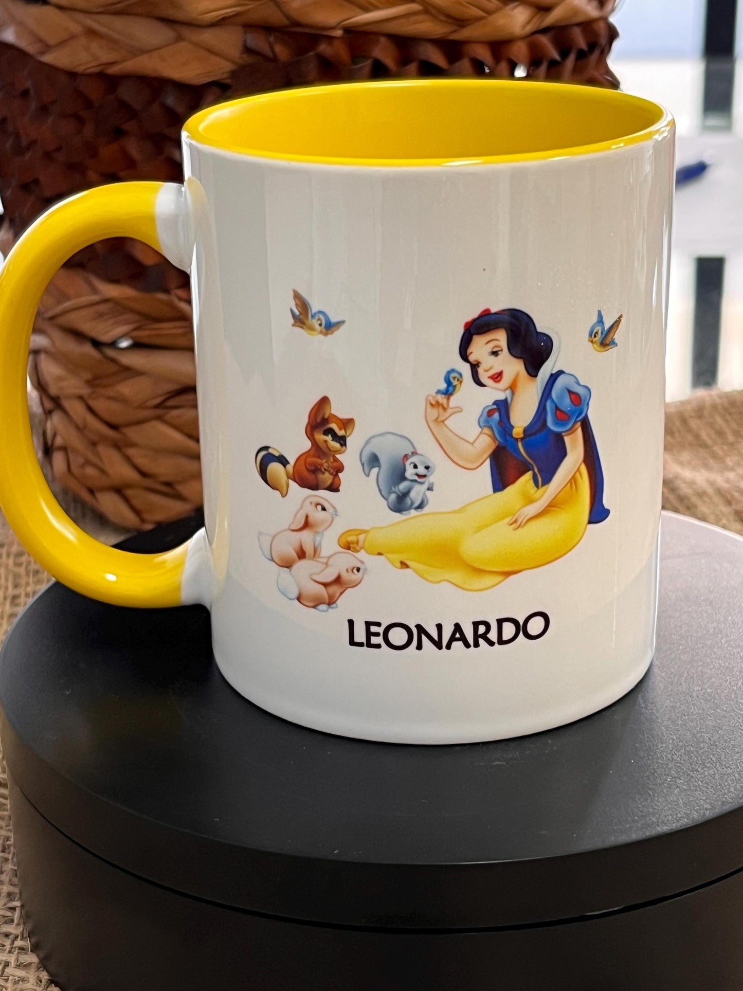 Tazza in ceramica personalizzata -Biancaneve e i sette Nani