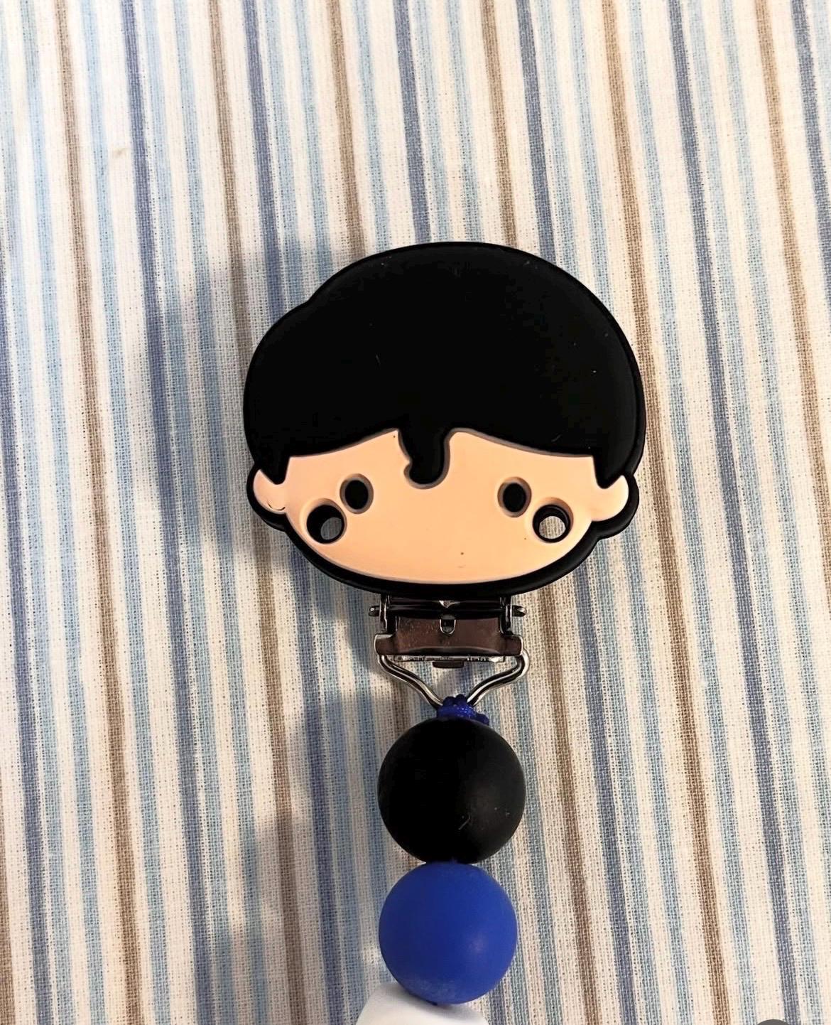 Catenella Portaciuccio Spiderman personalizzata con Nome