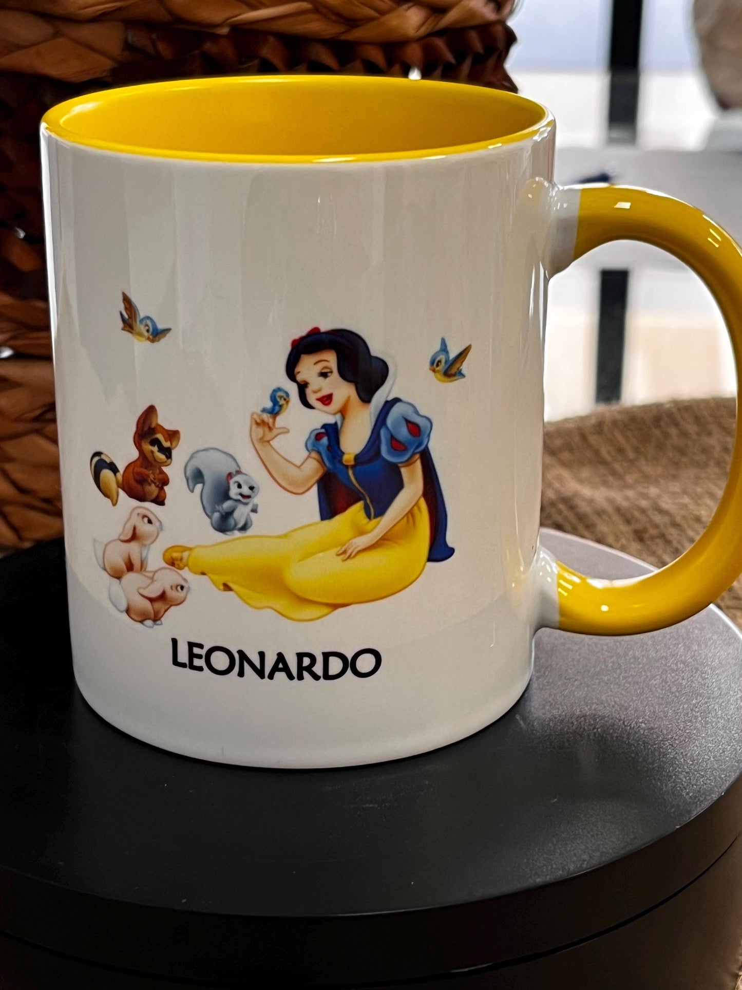 Tazza in ceramica personalizzata -Biancaneve e i sette Nani