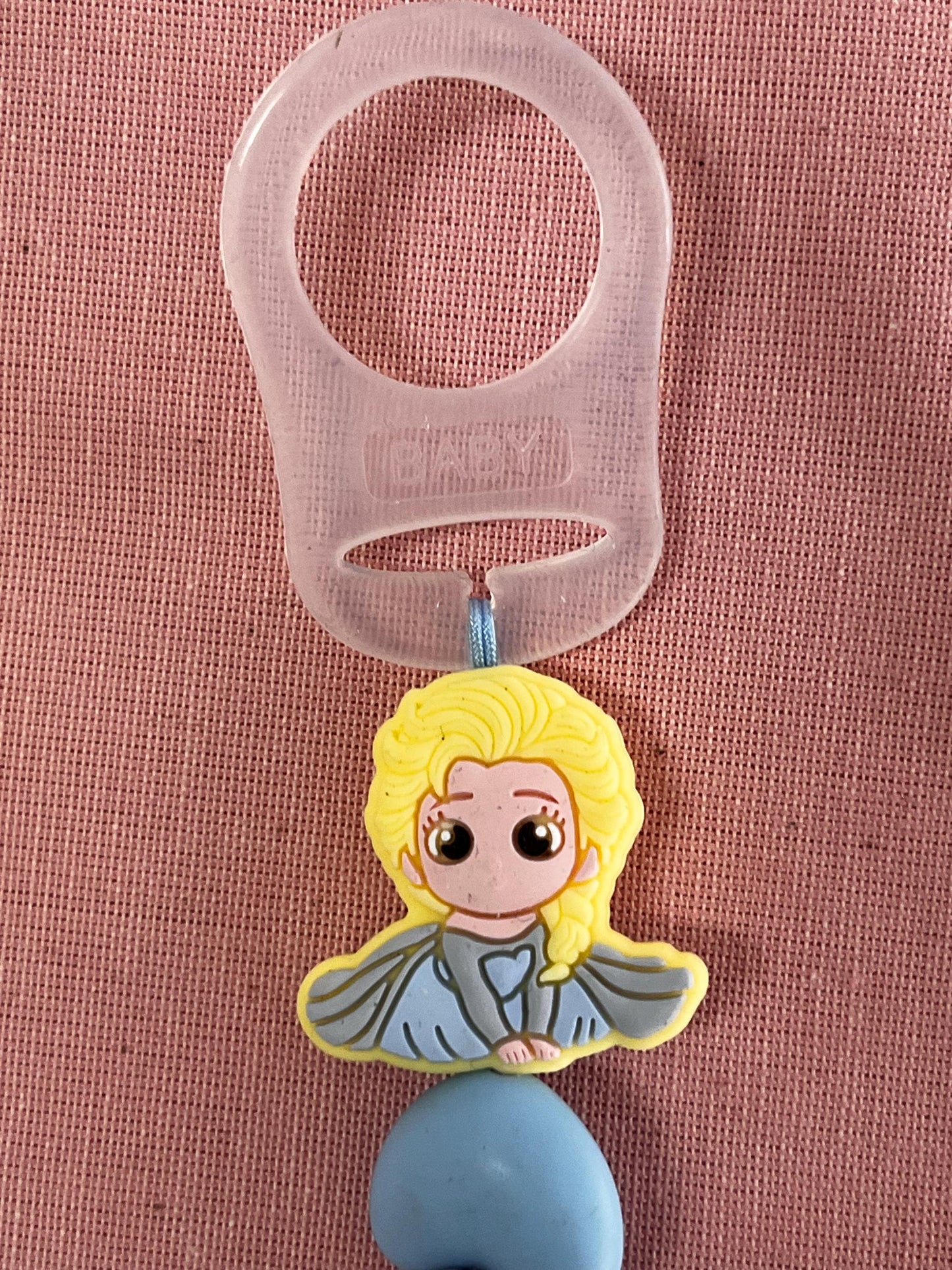 Catenella Portaciuccio Elsa Frozen personalizzata con Nome