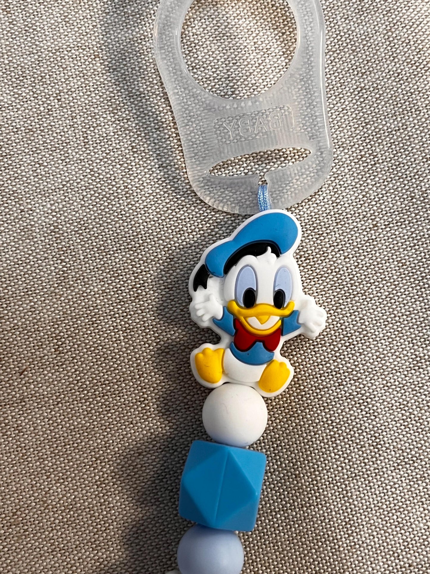 Catenella Portaciuccio Paperino  personalizzata con Nome