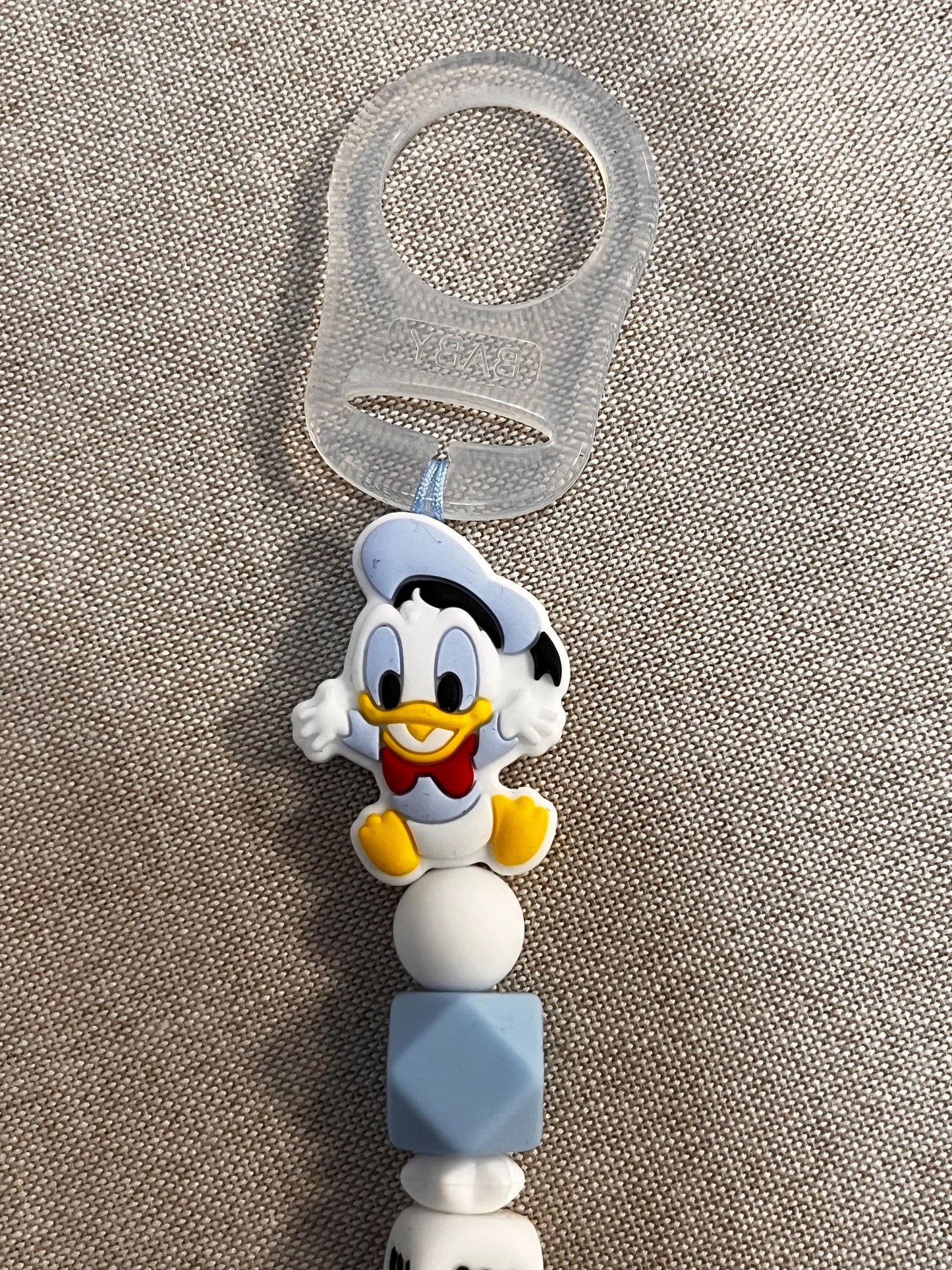 Catenella Portaciuccio Paperino  personalizzata con Nome