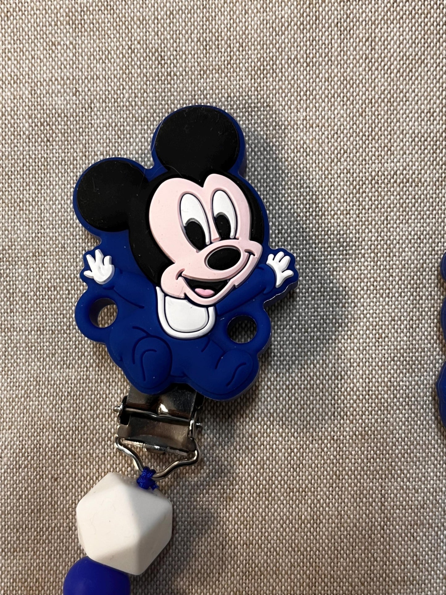 Catenella Portaciuccio Topolino- Mickey Mouse personalizzata con Nome