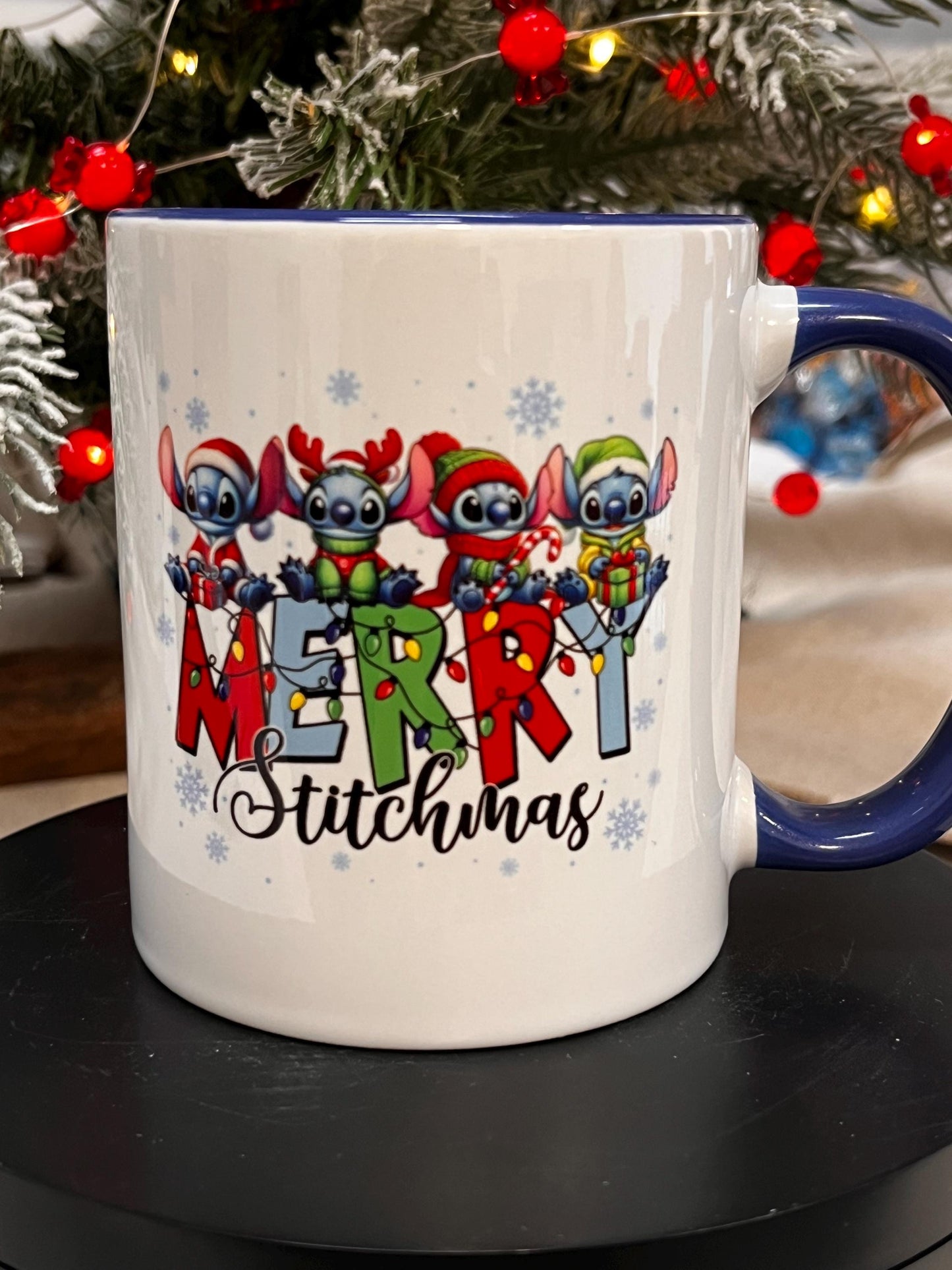 Tazza in ceramica -Stitch Merry Stitchmas