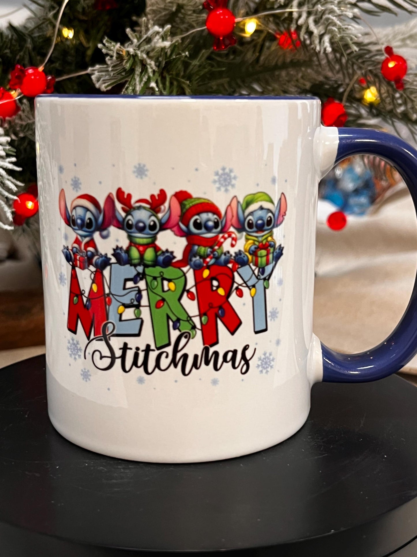 Tazza in ceramica -Stitch Merry Stitchmas