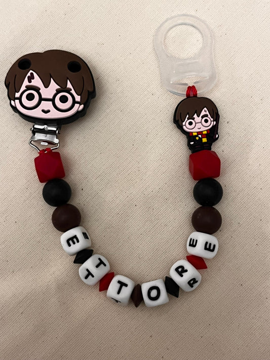Catenella Portaciuccio con Harry Potter - personalizzata con Nome