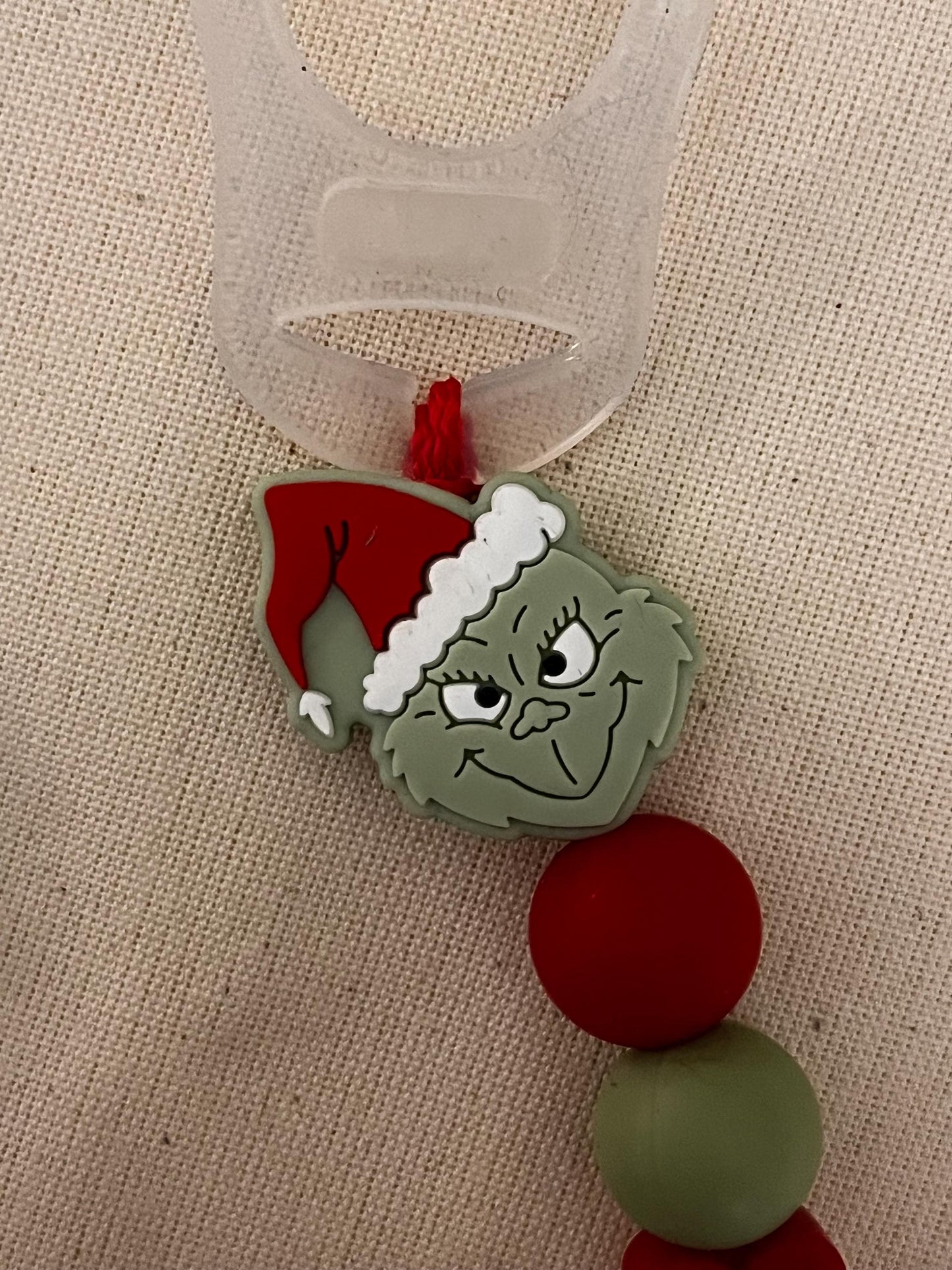 Catenella Portaciuccio con Grinch-personalizzata con Nome
